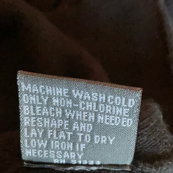 KENNETH COLE Black Cotton/Wool Blend Boat Neck Sweater sz M - Picture 7 of 7